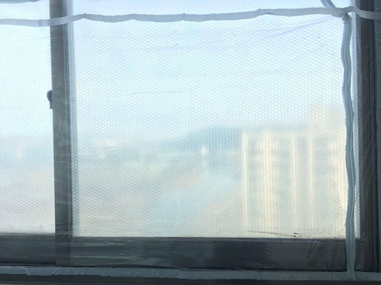 다샵 베란다 방풍비닐 지퍼식(일반) 300x165